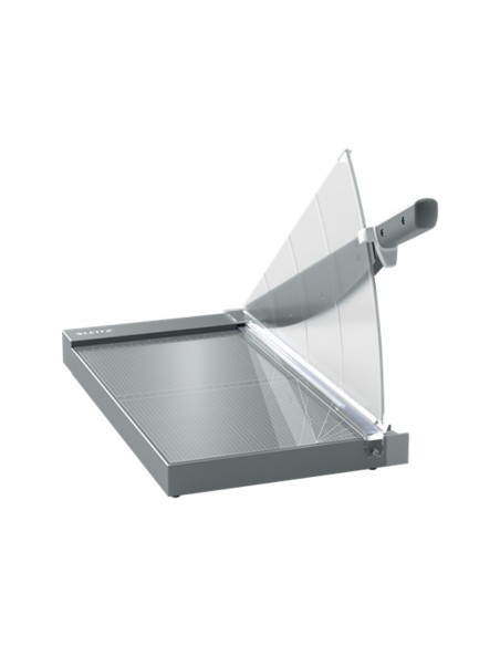 Cizalla de palanca leitz precision office pro a3 base cristal longitud corte 457 mm capacidad de corte 25 hojas