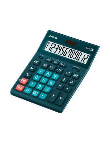 Calculadora casio gr-12c-dg-w sobremesa 12...