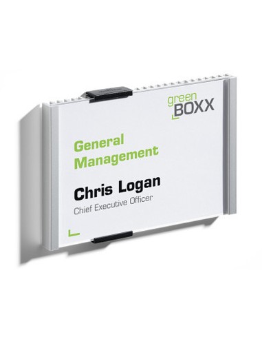 Identificador portanombre durable aluminio...