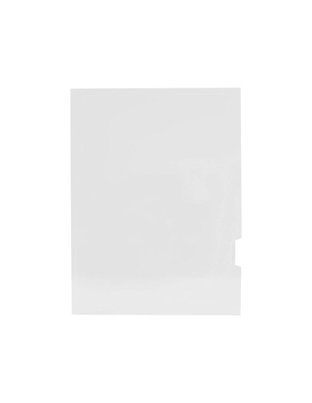 Subcarpeta cartulina gio plastificada presentacion 2 solapas din a4 blanco 275g/m2