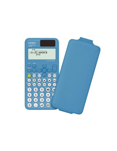Calculadora casio fx-85sp cw iberia solar cientifica +300 funciones 9 memorias 15+10+2 digitos 16 mb flash con tapa