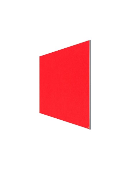 Tablero de anuncios nobo impression pro fieltro rojo formato panoramico 85\" 1880x1060 mm