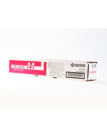 Toner kyocera tk 8315m taskalfa 2550ci magenta 6000 paginas