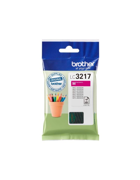 Ink-jet brother lc3217m mfcj6530 / mfcj6935 magenta 550 paginas