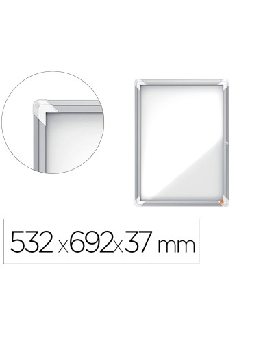 Vitrina de anuncios nobo premium plus magnetica...
