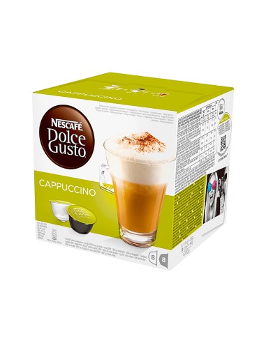 Cafe dolce gusto capuchino monodosis caja de 16...