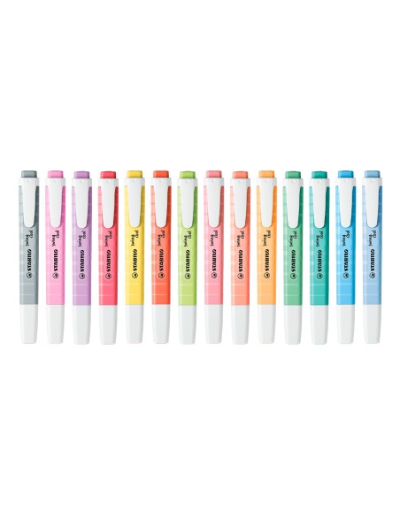 Rotulador stabilo fluorescente fino swing cool pastel expositor de 48 unidades colores surtidos