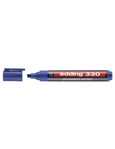 Rotulador edding marcador permanente 330 azul...