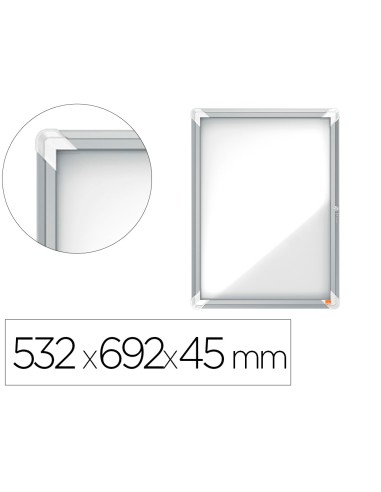 Vitrina de anuncios nobo premium plus magnetica...
