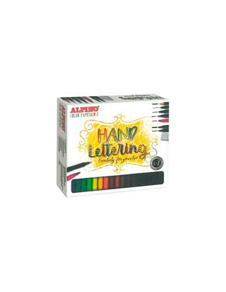 Set de dibujo alpino color experience lettering