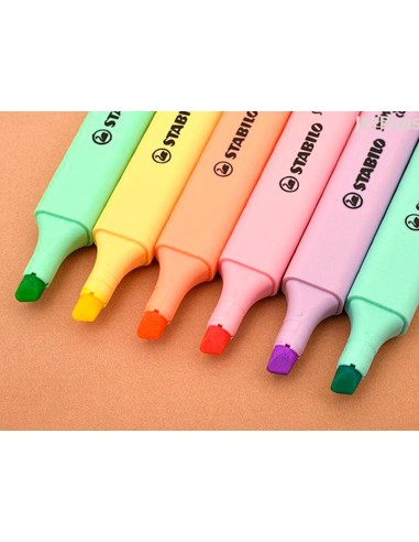 Rotulador stabilo fluorescente swing cool color...