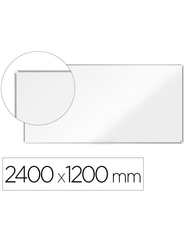 Pizarra blanca nobo premium plus acero lacado...