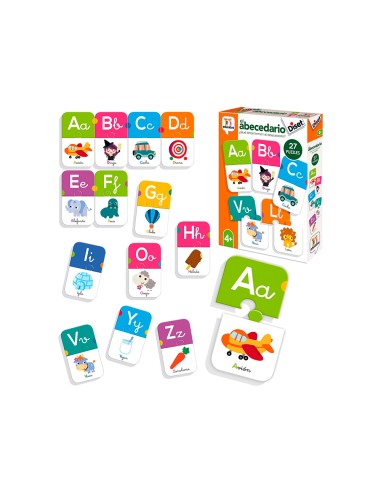 Juego diset educativo el abecedario