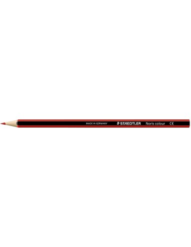 Lapiz de color staedtler wopex ecologico rojo