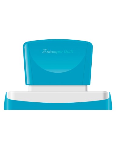 Sello x'stamper quix personalizable color rojo...