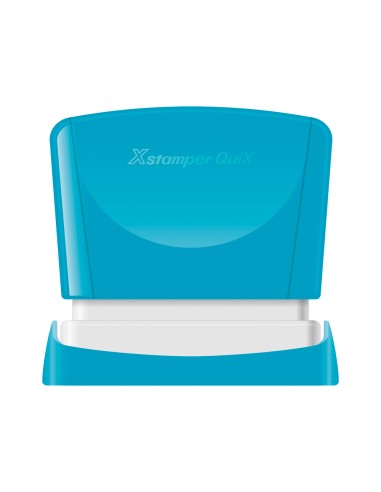 Sello x'stamper quix personalizable color rojo...