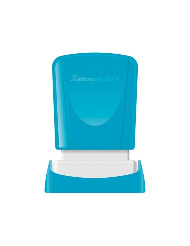 Sello x'stamper quix personalizable color azul...