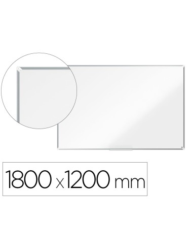 Pizarra blanca nobo premium plus acero...