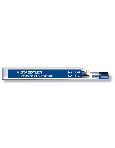 Minas staedtler mars micro grafito 0,7 mm 2b...