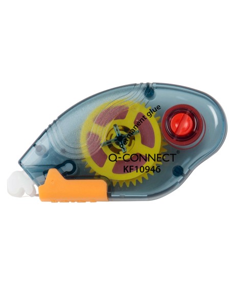 Pegamento q-connect roller compact permanente 6,5 mm de ancho x 8,5 m unidad