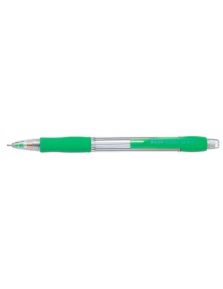 Portaminas pilot super grip verde claro 0,5 mm sujecion de caucho