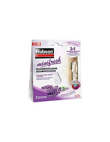Deshumidificador rubson mini fresh lavanda...