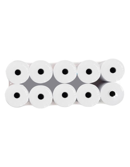 Rollo sumadora termico q-connect 80 mm ancho x 60 mm diametro sin bisfenol a