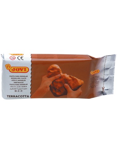 Pasta para modelar jovi 1000 g terracota