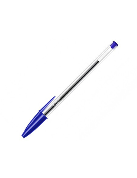 Boligrafo bic cristal original tinta azul unidad