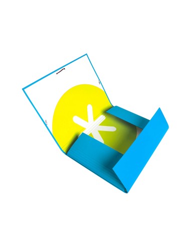 Carpeta antartik gomas a4 3 solapas carton...