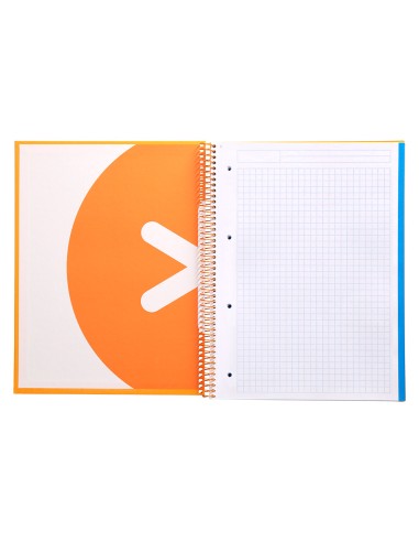 Cuaderno espiral a4 micro antartik tapa forrada...