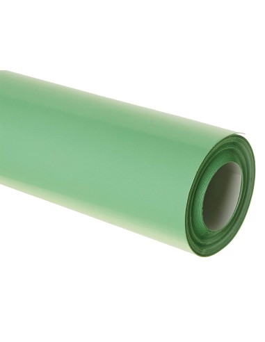 Papel charol verde palido rollo 25 hojas de...