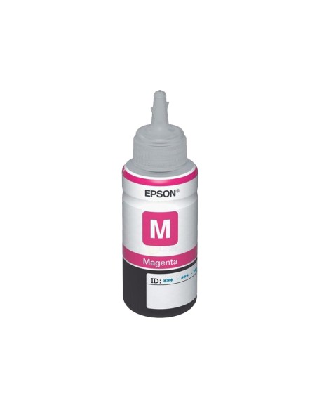 Tinta epson t6643 et2500/2550/ /14000/l475/565/575/4500 magenta botella 70 ml 6.500 pag