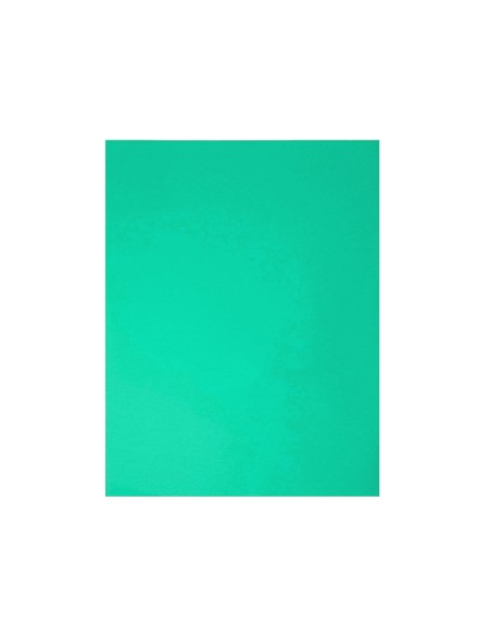 Cartulina guarro verde menta 50x65 cm 185 gr
