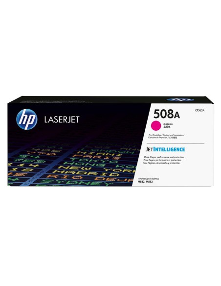 Toner hp 508a laserjet enterprise m552/553/577 magenta 5.000 pag