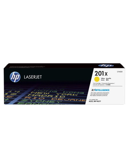 Toner hp 201x laserjet pro m252 / mfp m277 amarillo 2.300 pag
