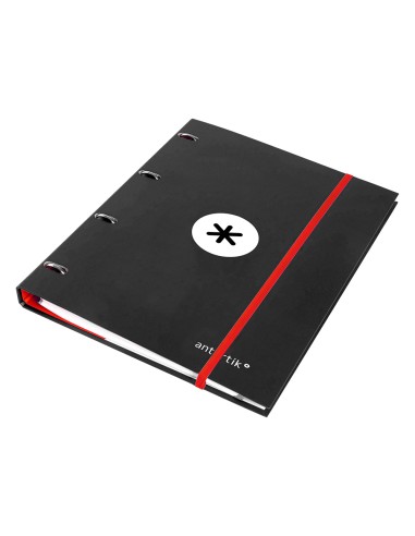 Carpeta con recambio antartik a4 cuadro 5mm...