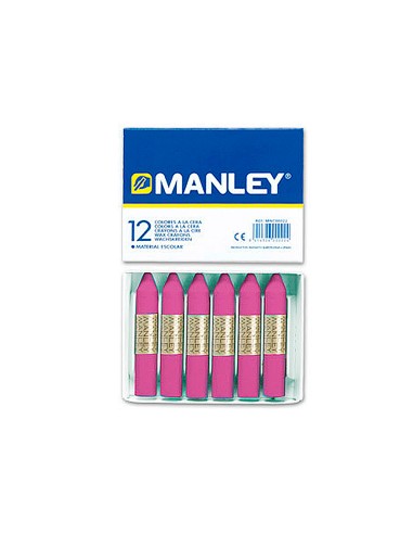 Lapices cera manley unicolor lila n.39 caja de...