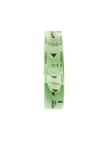 Tickets turnomatic 31x67 mm color verde rollo...