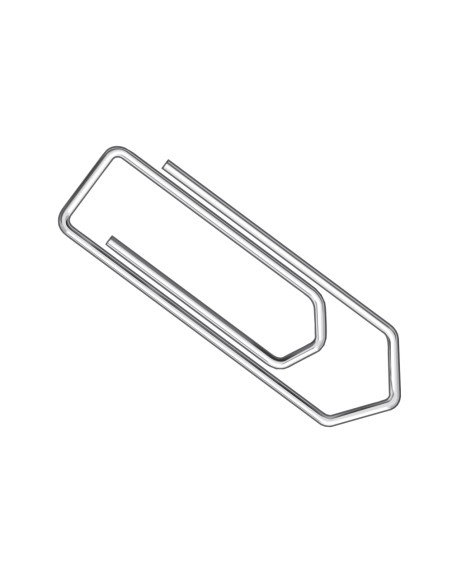 Clips niquelados q-connect 32 mm caja de 1000 unidades