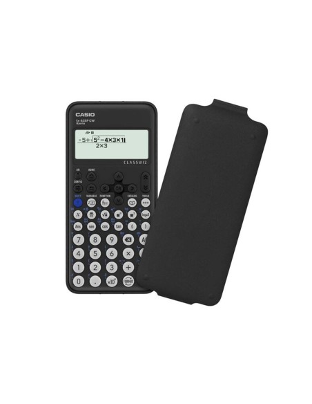 Calculadora casio fx-82sp cw iberia classwiz cientifica + 300 funciones 9 memorias con tapa