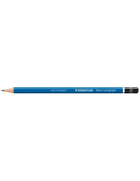 Lapices de grafito staedtler mars lumograph 100 2h unidad