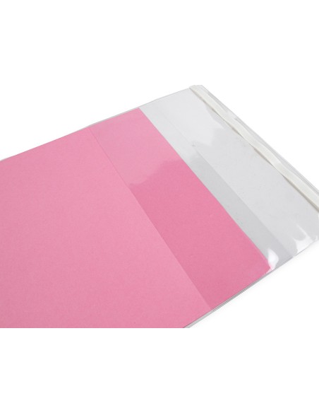 Forralibro liderpapel nº30 con solapa ajustable adhesivo 301 x 530 mm