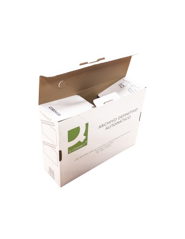 Caja archivo definitivo q-connect folio carton...