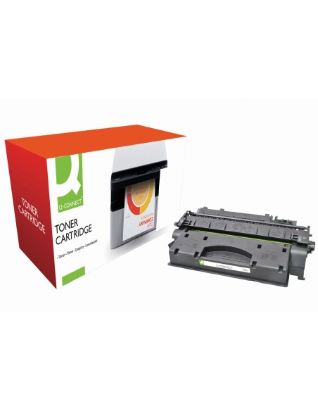 Toner q-connect compatible hp cf280x laserjet /m401 -6900 pag- negro