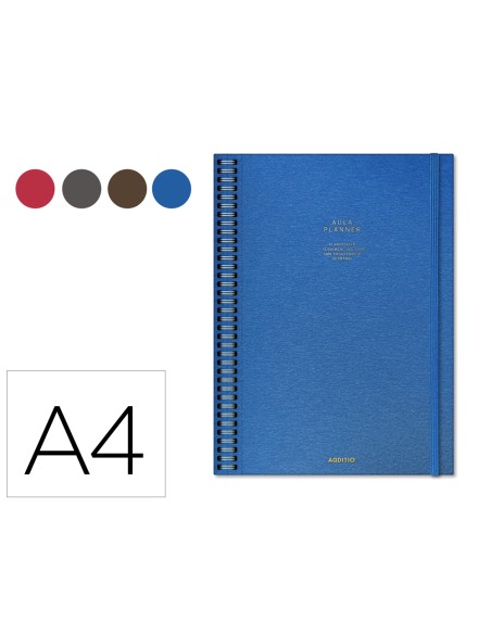 Cuaderno aula planner catalan additio din a4 160 paginas plan anual y mensual con programacion y evaluacion