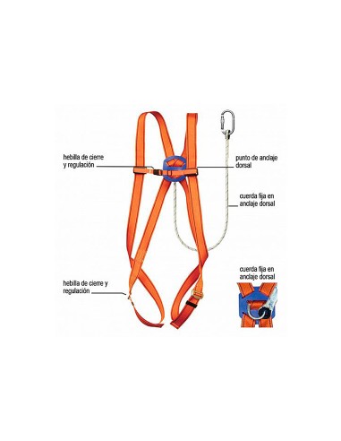 Arnes faru proteccion anticaidas basico con...