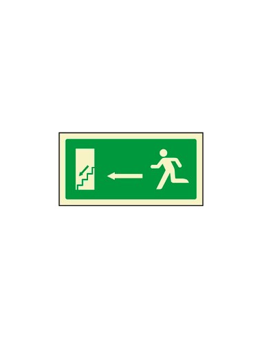 Pictograma syssa señal de salida emergencia...