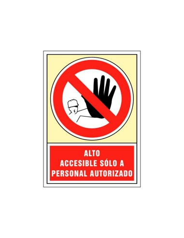 Pictograma syssa señal de prohibicion alto...