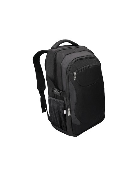 Mochila para portatil q-connect 18\" negra 1 asa 1 bolsillo exterior medidas 330x470x180 mm